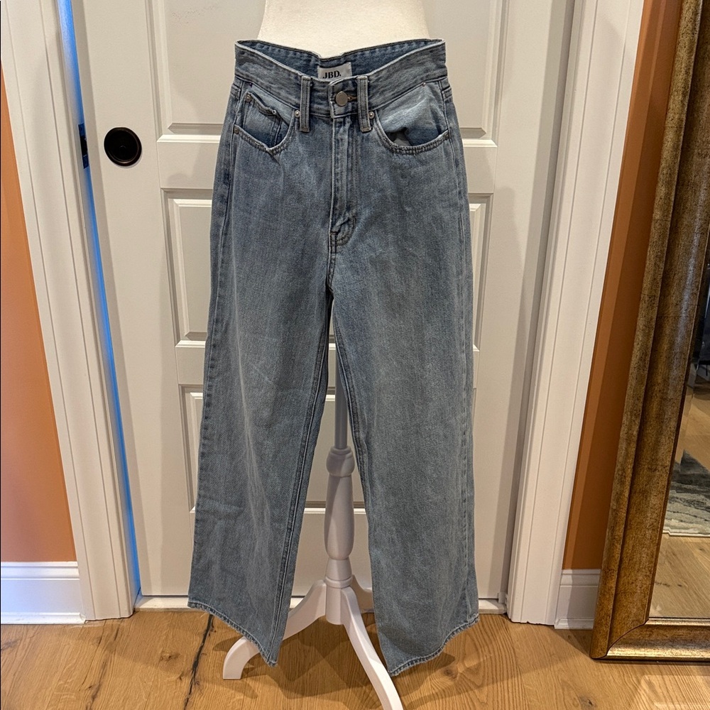 JBD Wide-Leg Denim Jeans